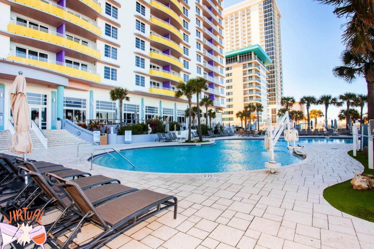 Vacation In Comfort And Luxury - 3 Bedroom Direct Oceanfront - Wyndham Ocean Walk Resort 2425 دايتونا بيتش المظهر الخارجي الصورة
