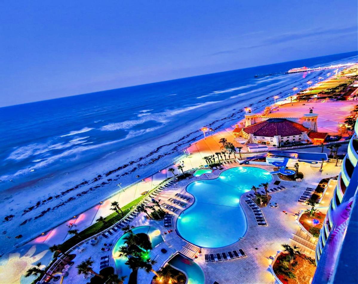 Vacation In Comfort And Luxury - 3 Bedroom Direct Oceanfront - Wyndham Ocean Walk Resort 2425 دايتونا بيتش المظهر الخارجي الصورة