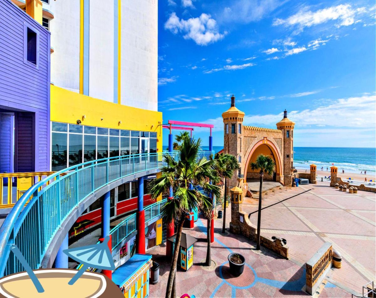 Vacation In Comfort And Luxury - 3 Bedroom Direct Oceanfront - Wyndham Ocean Walk Resort 2425 دايتونا بيتش المظهر الخارجي الصورة
